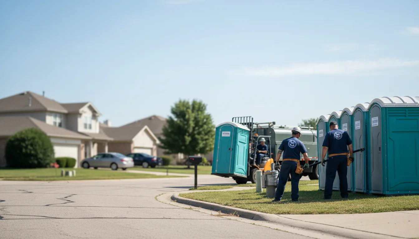 Porta Potty Rental in Dow, IL near me